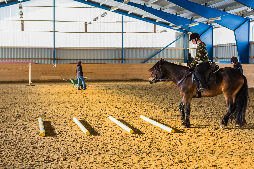 Gävle 2015-02-22 Olstorp Ridhus Hällvinn Westernridning