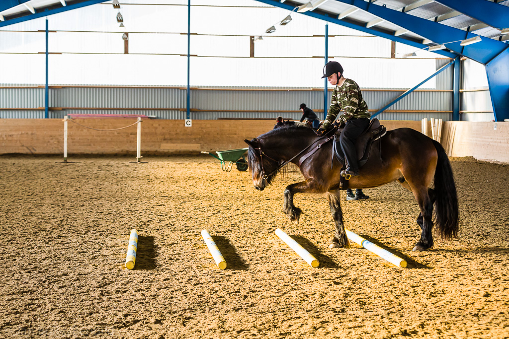 Gävle 2015-02-22 Olstorp Ridhus Hällvinn Westernridning