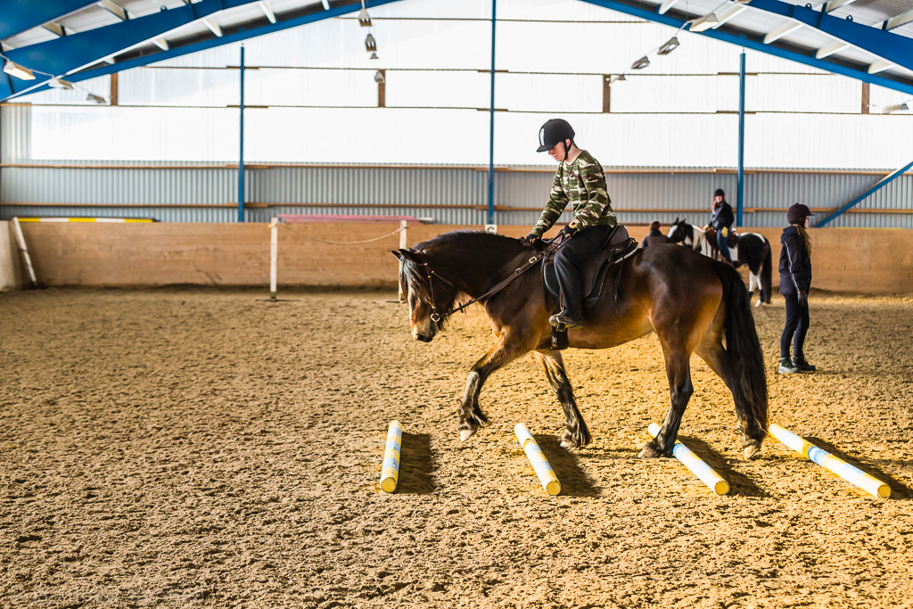 Gävle 2015-02-22 Olstorp Ridhus Hällvinn Westernridning