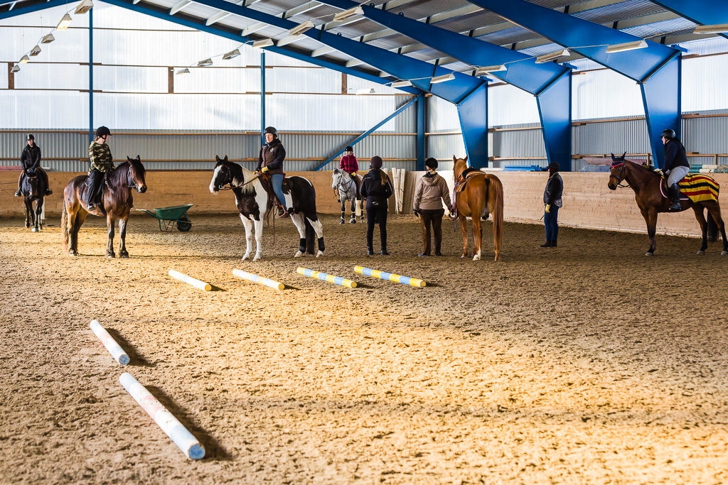 Gävle 2015-02-22 Olstorp Ridhus Hällvinn Westernridning